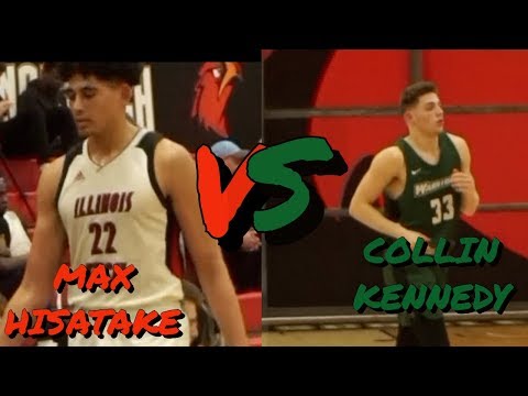 6'8 Max Hisatake And 6'5 Collin Kennedy Go HEAD TO HEAD In Big Conference Matchup !