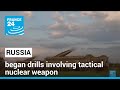Russia begins tactical nuclear weapons drills near Ukraine • FRANCE 24 English