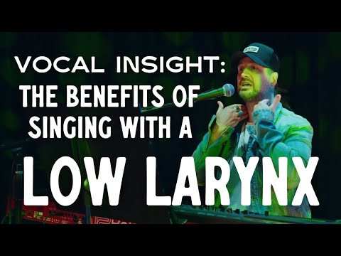 Vocal Insight: The Benefits of Singing with a Low Larynx
