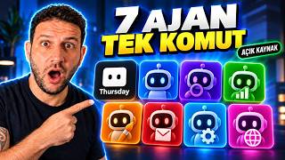 Açık Kaynak AI Çalışanı: Tek Komutla 7 Ajan Kurdum (Thursday)