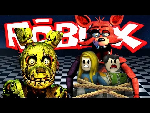 ANIMATRONICS KIDNAPPED US!! | Roblox Five Nights At Freddys Roleplay