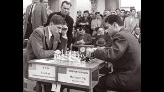Bobby Fischer's Olympiad game with Mikhail Tal - Leipzig 1960 Olympiad - French Defence