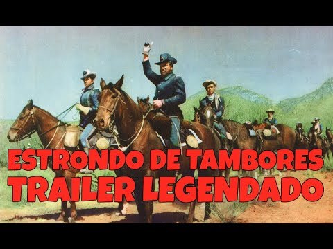 ESTRONDO DE TAMBORES (A THUNDER OF DRUMS) 1961 - TRAILER DE CINEMA LEGENDADO