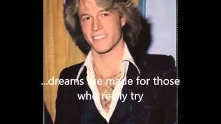 Words and music , Andy Gibb