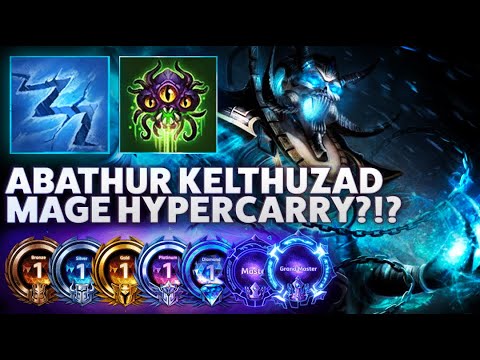 Kelthuzad Fissure - ABATHUR KELTHUZAD MAGE HYPERCARRY?!? - BRONZE TO GRANDMASTER ADVENTURES!