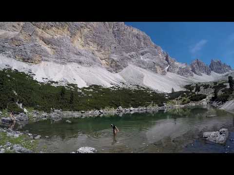Bergwanderung Dolomiten : Zum Lagazuoi See