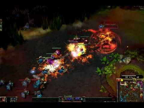 Closed fight Shyvana vs Irelia " Ayaaah "