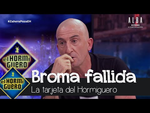 Luis Zahera lanza una broma durante la llamada y se lleva una cruda contestación - El Hormiguero