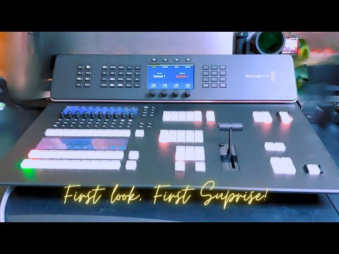 Atem Television Studio HD8 ISO - First Look, First Suprise