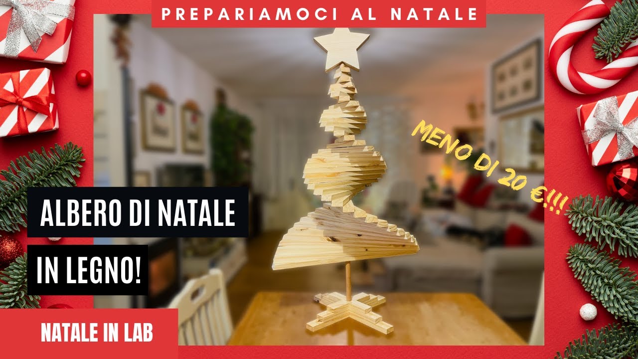 Albero di Natale a spirale - Progetti in legno - Fai da te