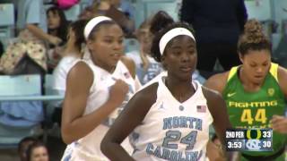 UNC Women's Basketball: Heels Fall Short vs. Oregon 77-79