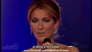 Celine Dion - On s&#39;est aime a cause Live [HD]