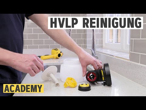 HVLP Farbsprühsystem richtig reinigen – So geht’s! | WAGNER