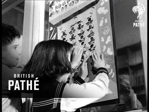 Canadians Supply Books For European Schools (1949)