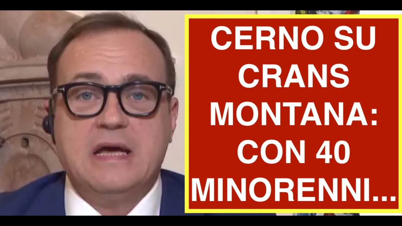 CERNO SU CRANS MONTANA: CON 40 MINORENNI...