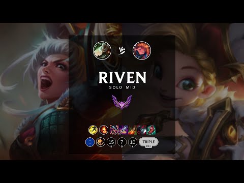 Riven Mid vs Zoe - EUW Master Patch 12.11