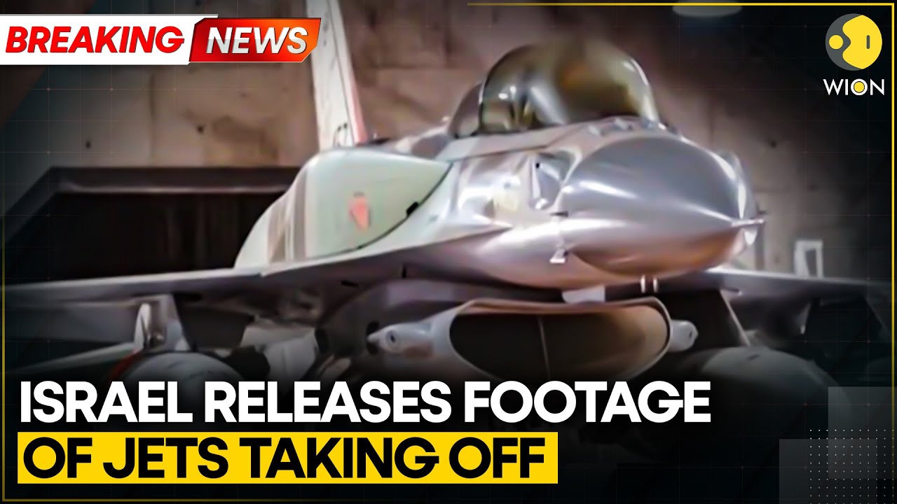 Israel-Iran War: IDF Releases Video Of Fighter Jets Taking Off For Strikes On Iran | WION