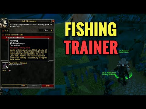 Thunder Bluff Fishing Trainer Location (WoW Classic)