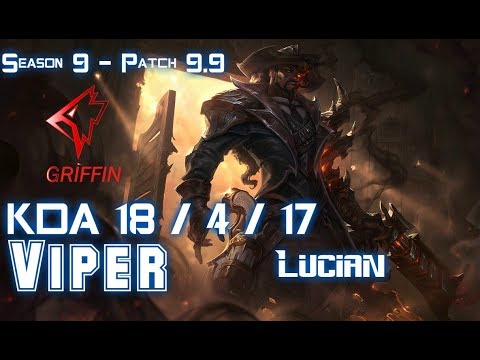 GRF Viper LUCIAN vs NAUTILUS Bot - Patch 9.9 KR Ranked