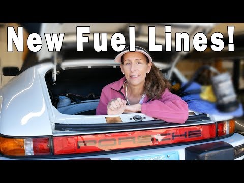 Budget eBay Porsche 3.2 Carrera Project Car #18 - New Fuel Lines!!