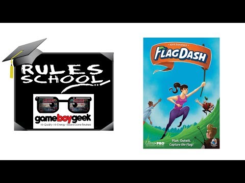 Learn How To Setup & Play Flag Dash (Rules School) with the Game Boy Geek
