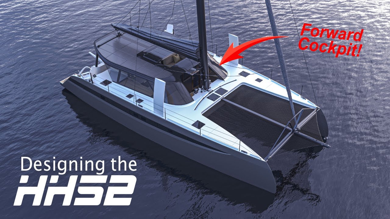 Designing the HH52 Forward Cockpit Version w/ Tiller Chairs (Ep 2)