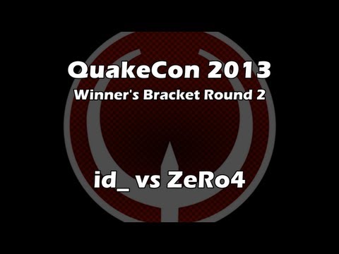 ZeRo4 vs id_ - QuakeCon 2013 Winner's Bracket Round 2 [Aug. 1, 2013] (Quake Live VOD)