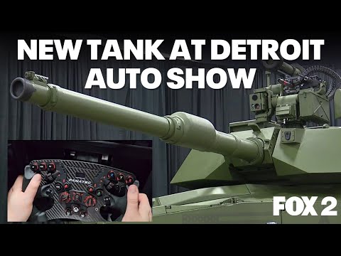 New U.S. Army tank can be driven by video game controller