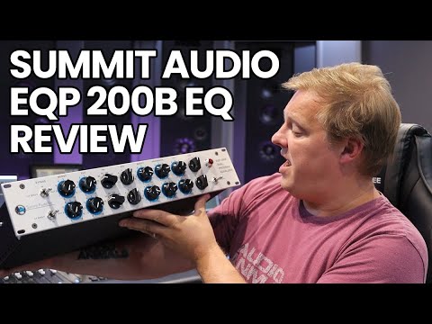 Summit Audio EQP-200B Dual Program Equalizer 2010s - Silver image 5