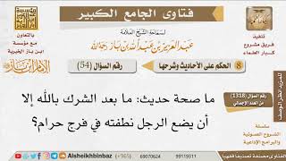 054   هل يصح حديث  ما بعد الشرك بالله إلا  للإمام ابن باز image