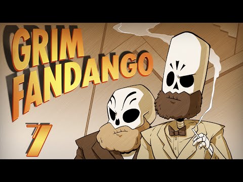 Grim Fandango | Let's Play Ep. 7: Cheating Charlie | Super Beard Bros.