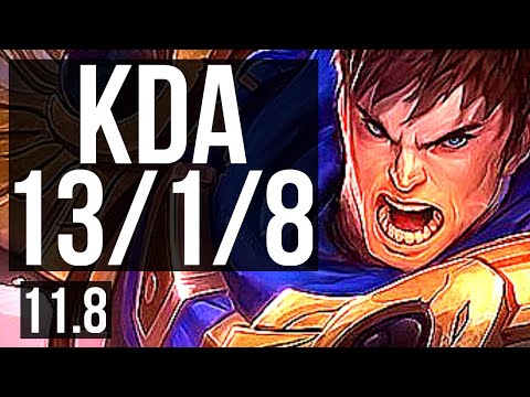 GAREN & Yuumi vs MISS FORTUNE & Sona (ADC) | 13/1/8, 2300+ games, 1.6M mastery | BR Master | v11.8