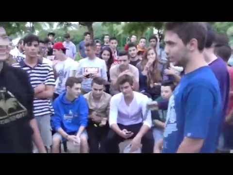 Zasko master y Luisaker vs Soliakt y Tena - Octavos de final batalla de calle parque Pau battle