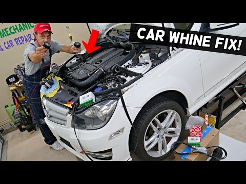 WHY CAR MAKES WHINING NOISE, ENGINE WHINE NOISE