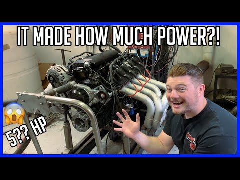 How to Build a 5.3L LS LM7 V8 - Part 13: Dyno Time! What are the Power Numbers?!