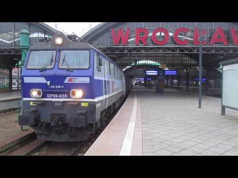 EP09-038 (EU: 150 038-4) z iC 8302 "MATEJKO" (ŚWiN.-PRZEM.GŁ.) - start z WR.GŁ.