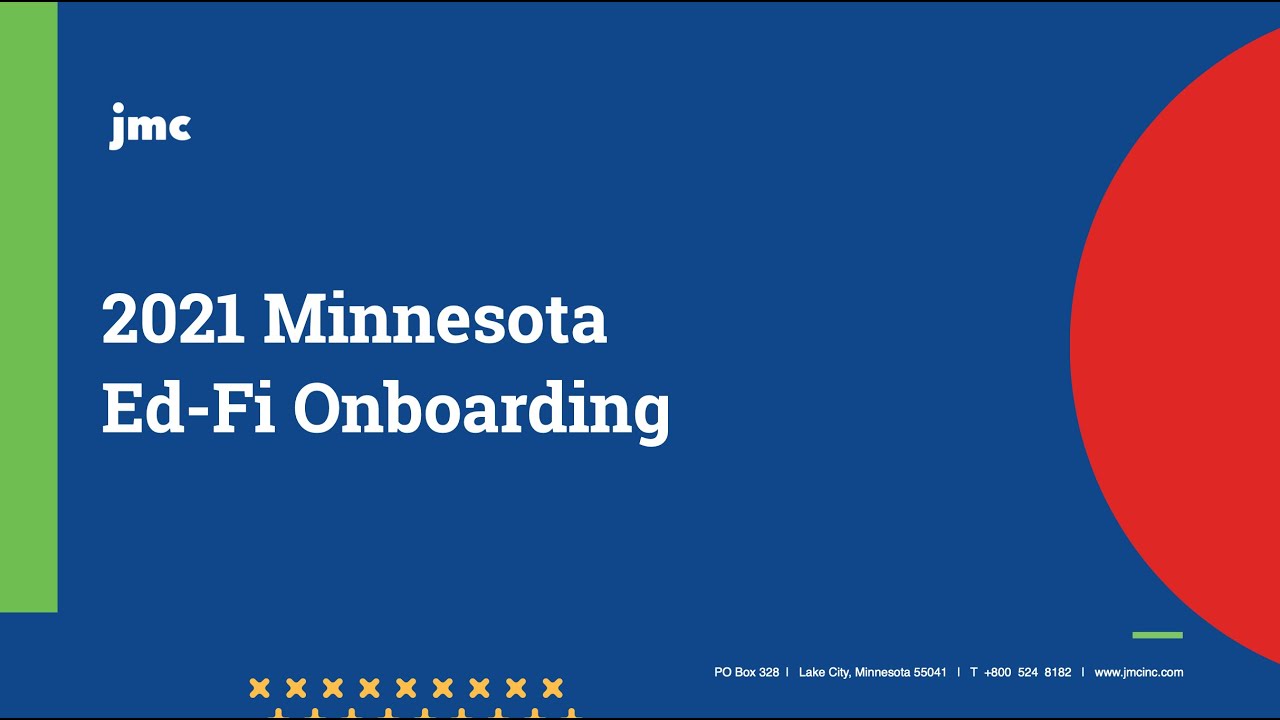MN Ed Fi Onboarding
