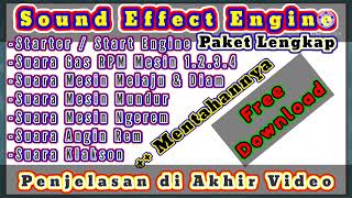 Download lagu SUARA MESIN MOBIL/TRUK - SOUND EFFECT ENGINE - SIMULASI SUARA - MOBIL MINIATUR - MOBIL MAINAN RC mp3