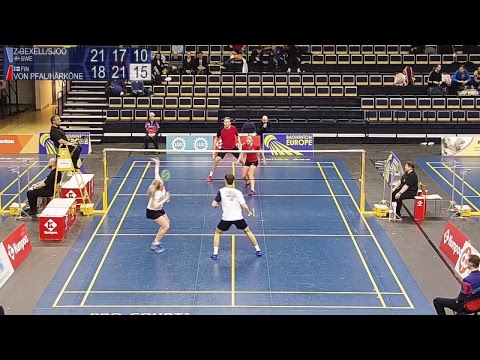 Z-Bexell / Sjoo vs Von Pfaler / Härkönen (XD, Qualifier) - Finnish Open 2019