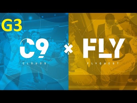 C9 vs FLY Game 3 Highlights - 2017 NALCS SPRING SPLIT - WEEK 6 DAY 3