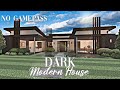 Roblox Bloxburg - No Gamepass Dark Modern House - Minami Oroi