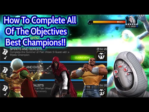 Summer Of Pain Week 9 Ghost! All Objectives Solo'ed! | Marvel Contest Of Champions