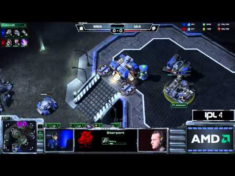 MMA vs IdrA - Game 1 - IPL4 Groups - StarCraft 2