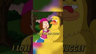 Meg falls in love with son of the Giant Chicken