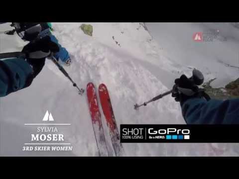 Silvia Moser | 3rd Skier Women | FWT15 Chamonix-Mont-Blanc GoPro run