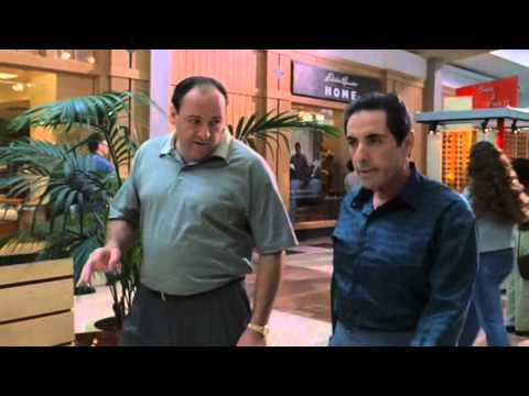 Tony and Richie talk in the shop - The Sopranos HD