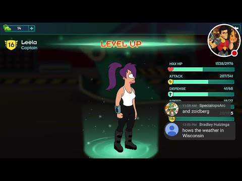 Futurama Worlds Of Tomorrow Early Access Gameplay Part 109 - LEELA LEVELS UP!