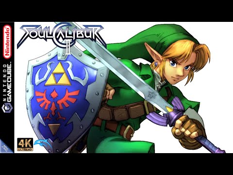 Soul Calibur II Gameplay (4K) (HD Mod) - Link Gameplay , Intro, Arcade Mode and Gallery Longplay