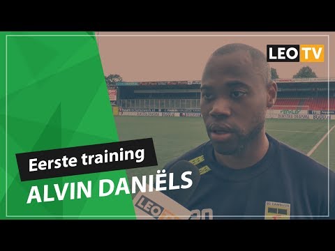 Eerste training Cambuur seizoen 1718 interview Alvin Daniëls