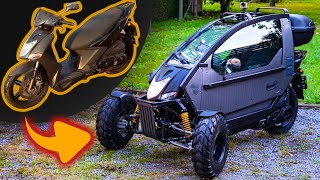 Making of futuristic Three-Wheeler Vehicle - I Mod